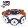 Noosa Real Leather Watchband Bangle DIY Buttons Bracelets